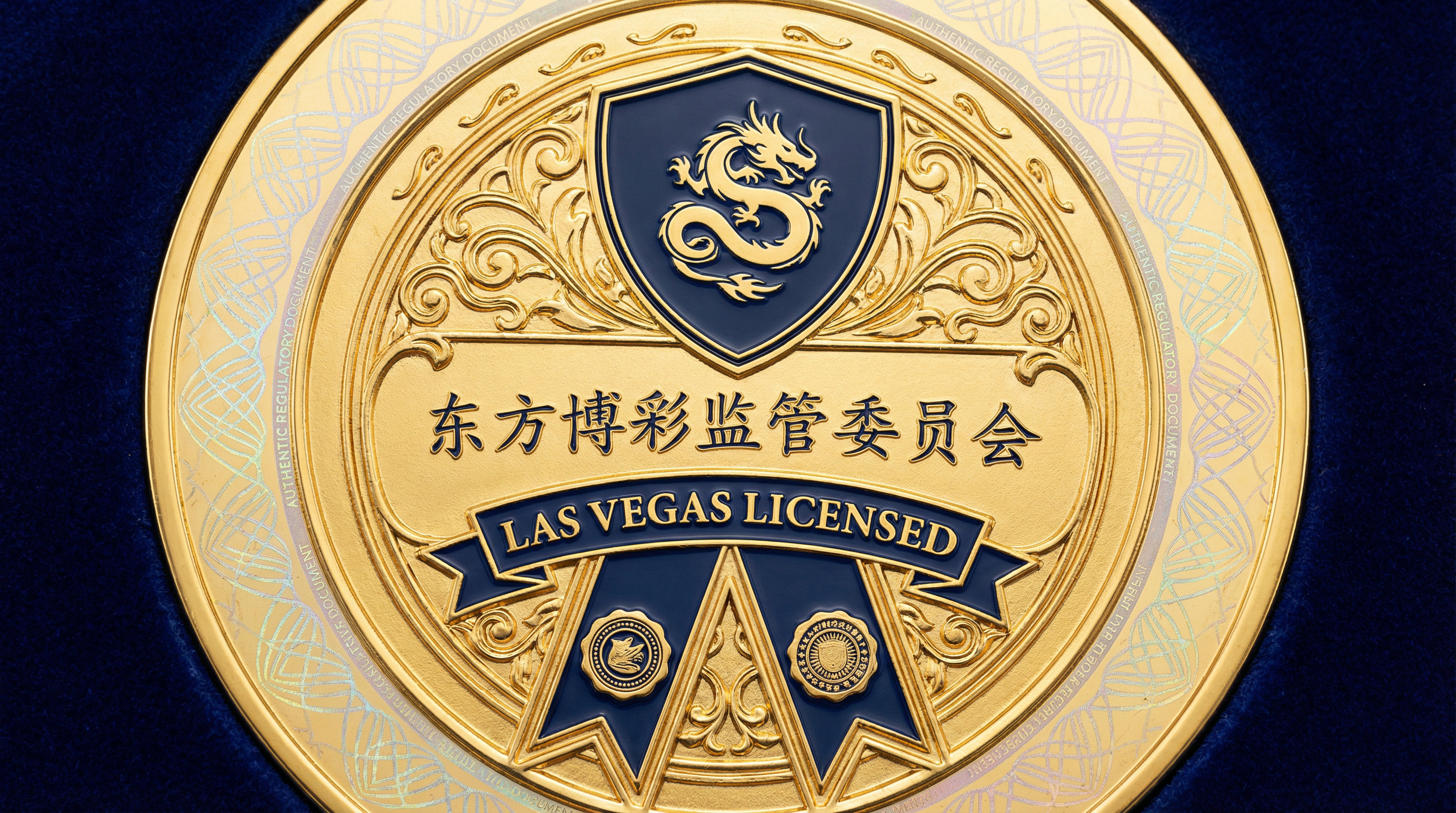 东方博彩监管委员会拉斯维加斯颁发的合法牌照